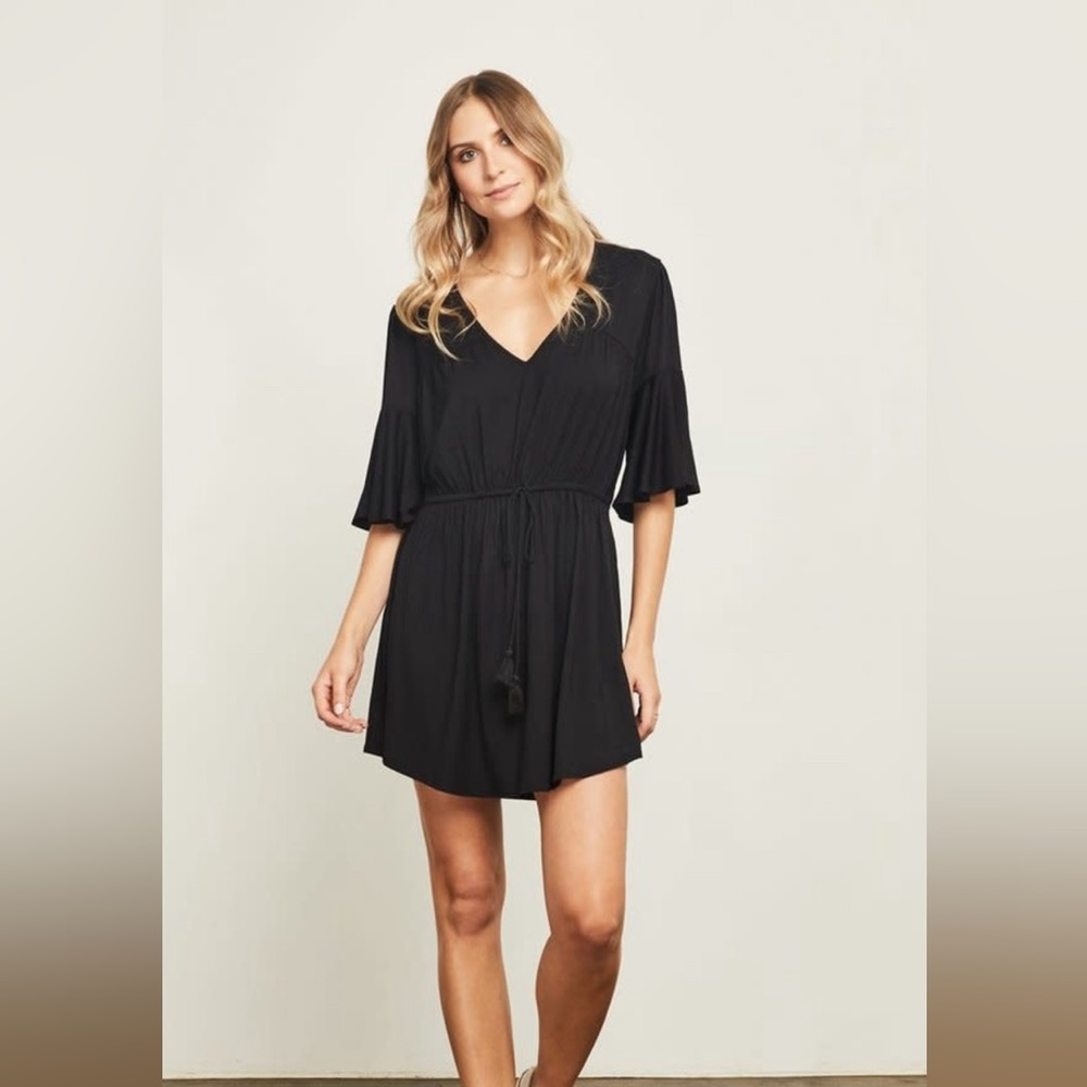 Gentle Fawn Marianne Dress, Black, XL